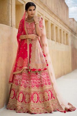 Wedding Lehenga for Pear Shape Body