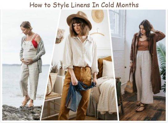 How to Style Linen Outfits In Cold Months